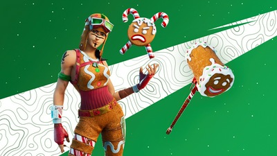 Gingerbread Raider Outfit Fortnite